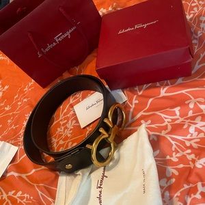 Salvatore Ferragamo belt. Size 38